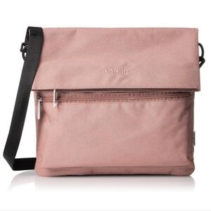 Annelo 2-way foldable shoulder bag Nude Pink